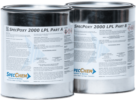 Specpoxy 2000 Lpl Astm 881 Compliant Hi-Mod, Lpl, Medium Viscosity Epoxy - SpecChem