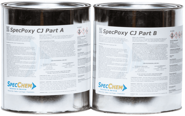 SpecPoxy CJ 100% Solids, Semi-Rigid Epoxy Control Joint Filler - SpecChem