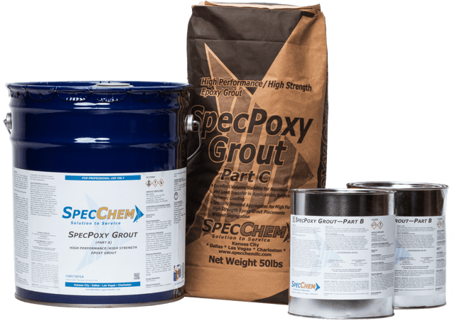 SpecPoxy High Performance/High-Strength Epoxy Grout - SpecChem