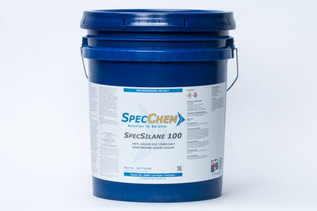 Specsilane 100 100% Solids Voc-Compliant Penetrating Silane Sealer - SpecChem