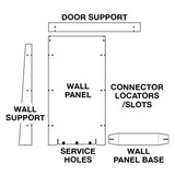 Speedyroom™ Wall System Kit - Trimaco