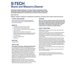 Stain Proof SMC Peroxide Cleaner formerly Dry Treat S-Tech Stone & Masonry Cleaner - Dry Treat