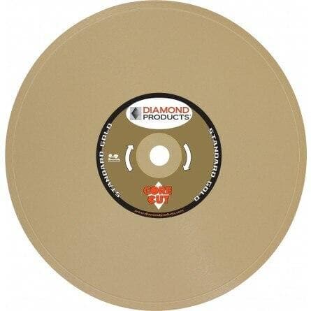 Standard Gold Continuous Rim Tile Diamond Blades - Diamond Products