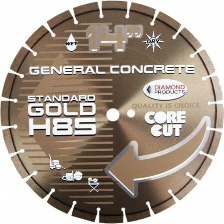 Standard Gold High Speed Diamond Blades -H10S - Diamond Products