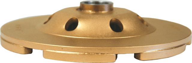 Standard Gold Low Profile Cup Wheels - Diamond Products