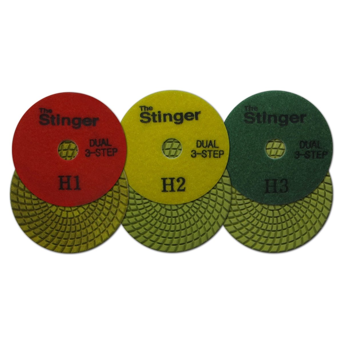 STINGER™ 3 Step Hybrid Polishing Pads - Nikon