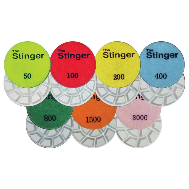 Stinger™ Rigid Concrete Polishing Pads - Nikon