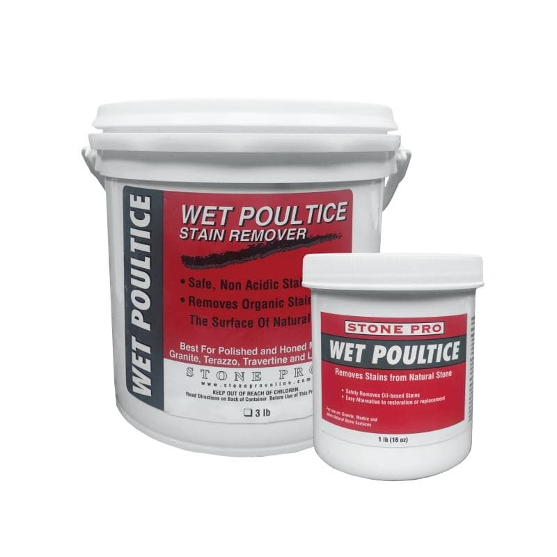 Stone Pro Wet Poultice Oil Stain Remover - Stone Pro