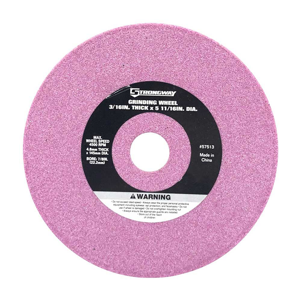 Strongway Grinding Wheel | 3/16-In. Thick x 5 11/16-In. Diameter Strongway