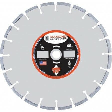 Super Premium Silver Asphalt/Green/Overlay Blades - 'X' Slant segment - Diamond Products