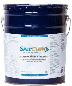 Surface Shine Brown EX- 5 Gallon - SpecChem