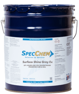 Surface Shine Gray EX - 5 Gallon - SpecChem