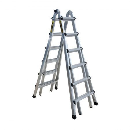 Telescoping Multi-Position Ladder - MetalTech