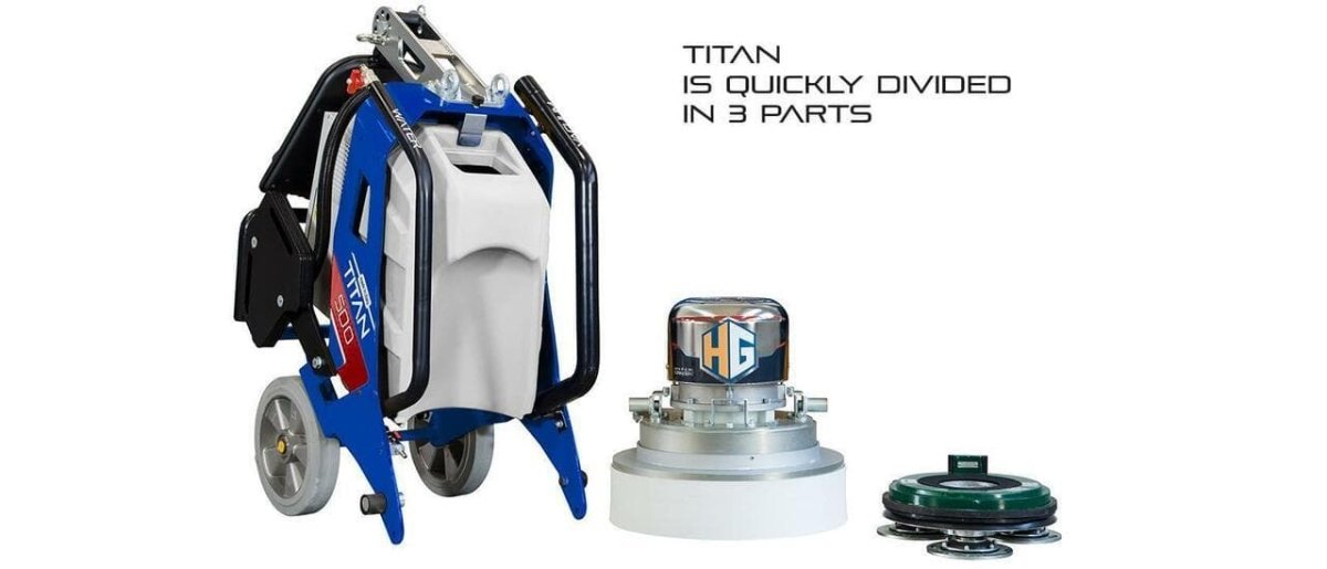 Titan 500 Grinding and Polishing Machine - Hypergrinder