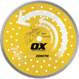 Trade TU10 Turbo Diamond Blade | Universal/Hard - Ox Tools