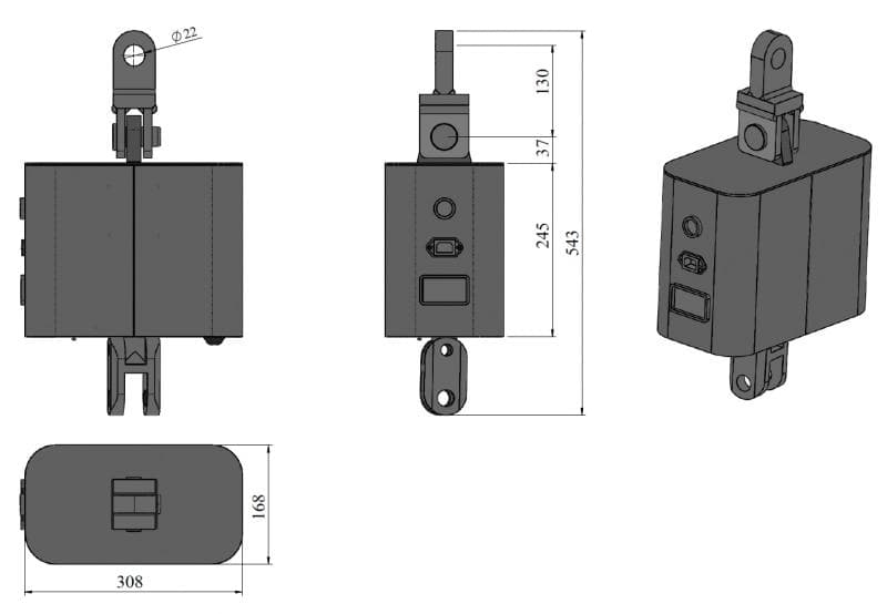 Twister Motorized Swivel - Aardwolf