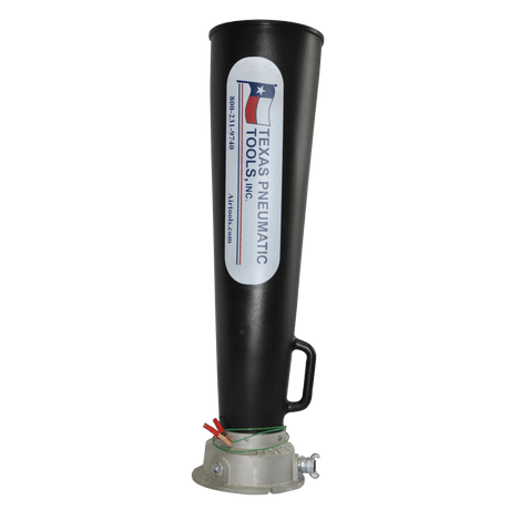 TX-6AM-NP - 6" Air Mover w/ Nickel Plated Base & Polyurethan Horn - Texas Pneumatic Tools