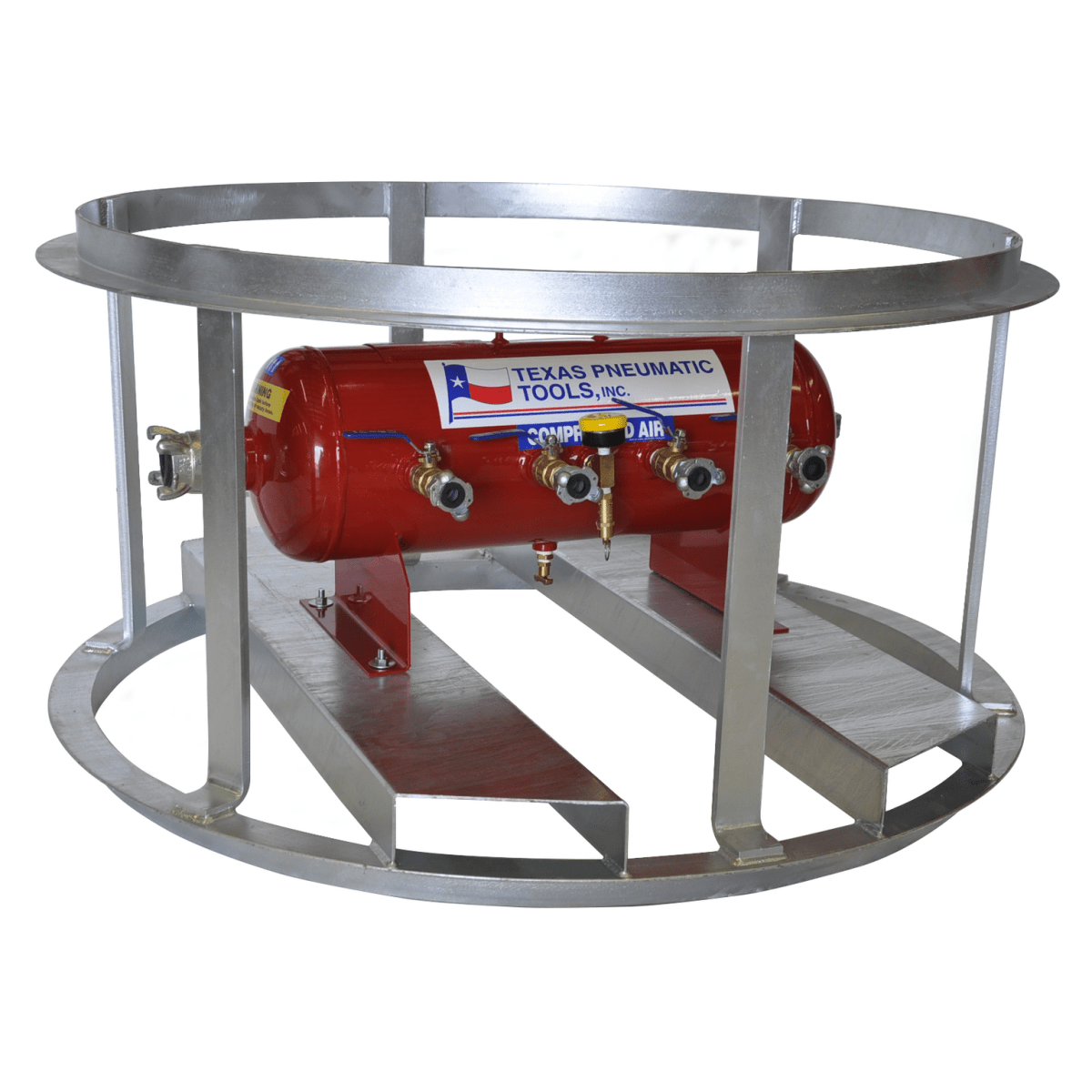 TX-6AMF - Air Manifold (30 Gal, ASME Tank) - Texas Pneumatic Tools