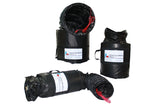 TX-SAC-N-GO-8-C - 8" Electrically Conductive Ducting w/ Attached Storage Bag. Texas Pneumatic Tools