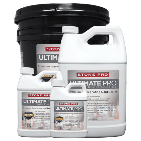 Ultimate Pro Granite & Dense Stone Impregnating Sealer - Stone Pro