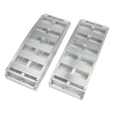 Ultra-Tow Bi-Fold Arched Aluminum Loading Ramp Set | 3000-Lb. Cap | 8ft.L - Ultra-Tow