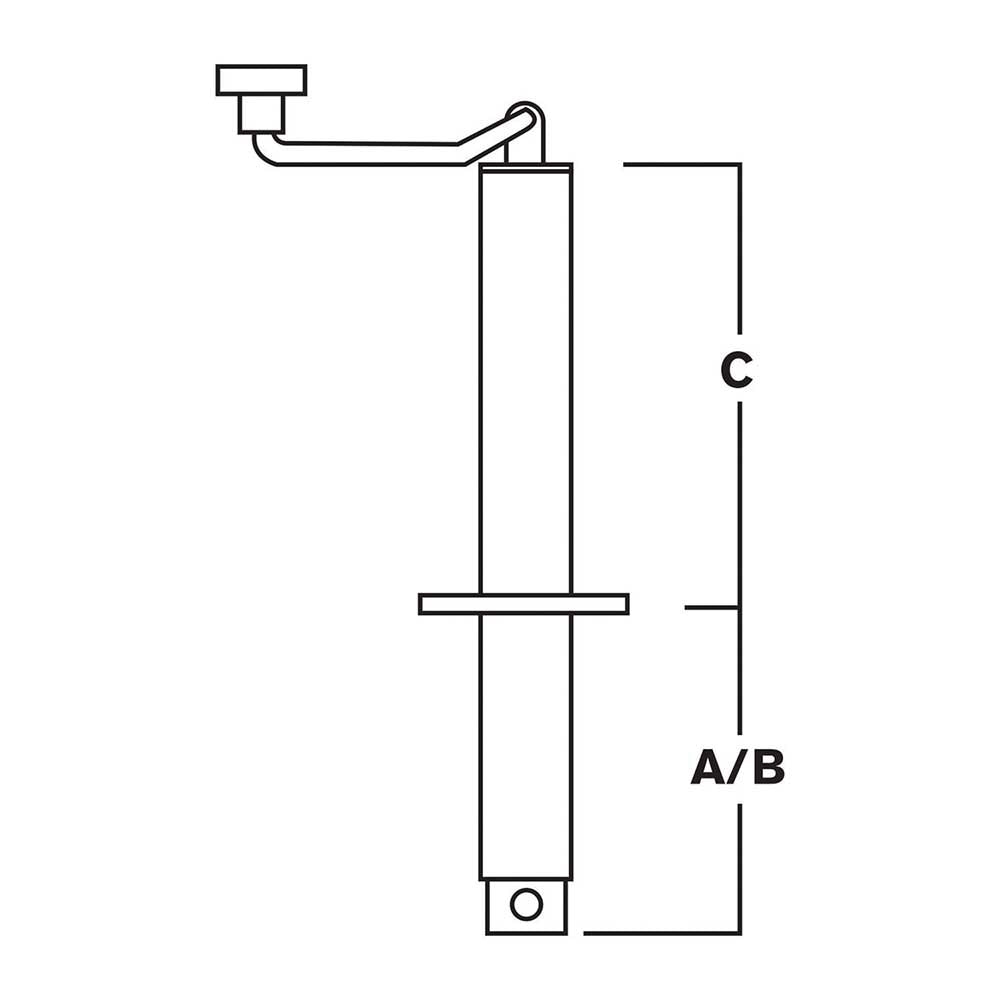 Ultra-Tow Topwind A-Frame Jack | 3000-Lb. Lift Cap. - Ultra-Tow