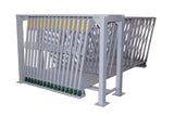 Vertical Glide Out Slab Storage Rack - Rack Engineering Division