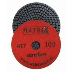 Weha 4" Matrix Diamond Polishing Pads - Weha