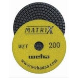 Weha 4" Matrix Diamond Polishing Pads - Weha