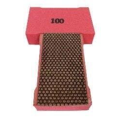 Weha Copper Diamond Hand Polishing Pad Wet and Dry 13716 Weha 100