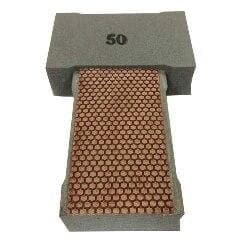 Weha Copper Diamond Hand Polishing Pad Wet and Dry 13715 Weha 50