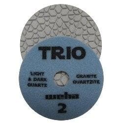 Weha Trio 3 Step Diamond Polishing Pads Wet Dry for Granite Marble & Quartz 13342 Weha Step2