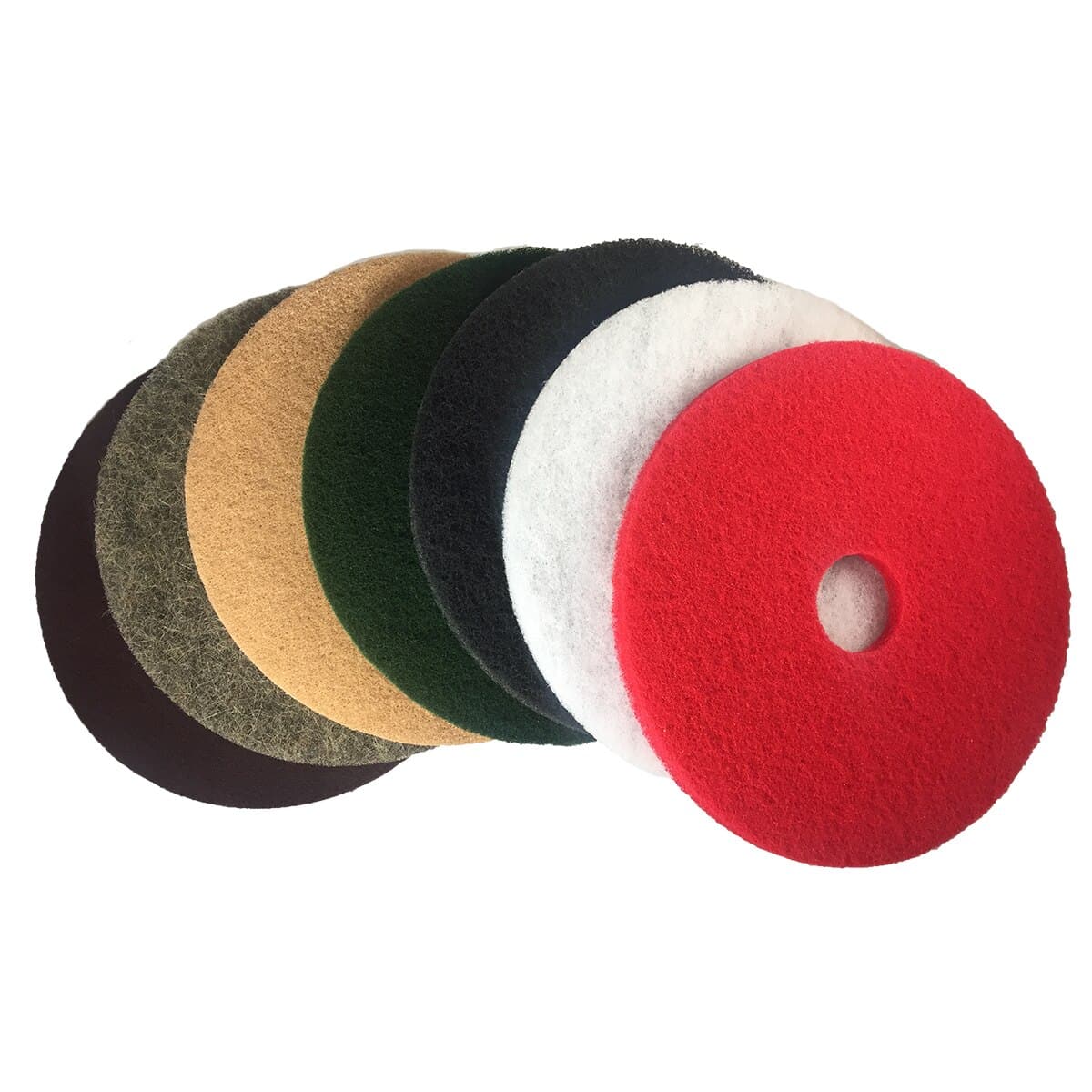 White Floor Polishing Pads - Diamond Tool Store