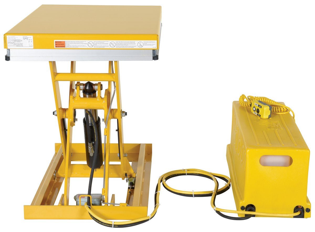 Work Station Electric Hydraulic Scissor Tables - Vestil