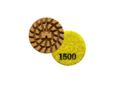 WS Resin 3" Diamond Concrete Polishing Pads ( Set of 9) - Scanmaskin