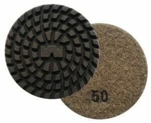 WS Resin 3" Diamond Concrete Polishing Pads ( Set of 9) - Scanmaskin