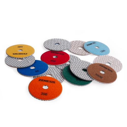 Zenesis™ Hybrid White Resin Polishing Pads - Zenesis