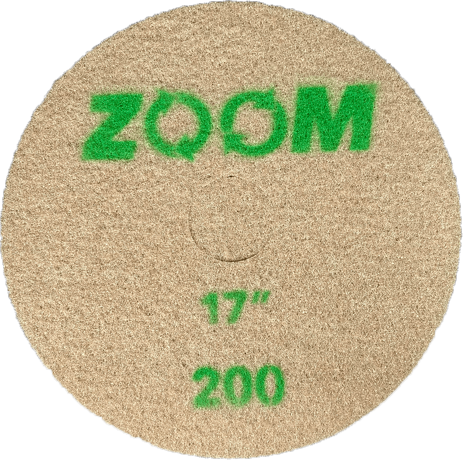 ZOOM Diamond Impregnated Pads - Stone Pro