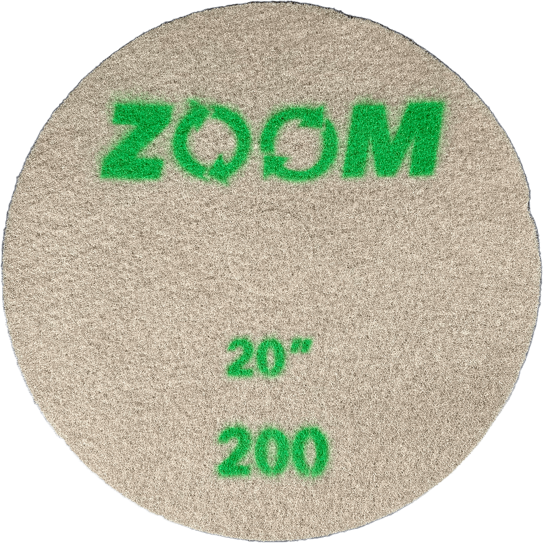 ZOOM Diamond Impregnated Pads - Stone Pro